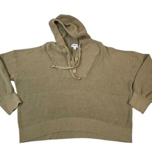 Sonoma Cropped Hoodie Sweater Olive XXL
